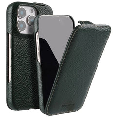 Melkco Bovine Leather Flip Case for iPhone 16 Series