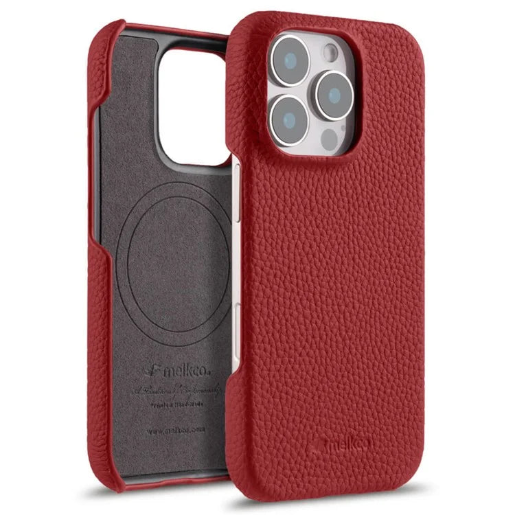 Melkco Bovine Leather iPhone Case for iPhone 16 Series