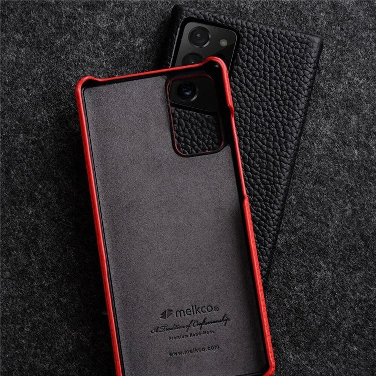 Genuine Bovine Leather Case for Samsung Galaxy S22 Ultra