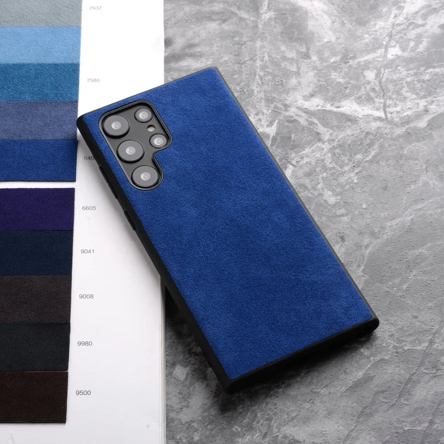 Alcantara Case for Samsung Galaxy S22 S23 S24 Series