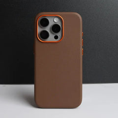 Italian Napa Leather iPhone Case (Brown)