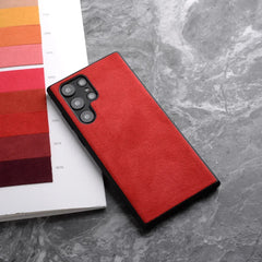 Alcantara Case for Samsung Galaxy S22 S23 S24 Series