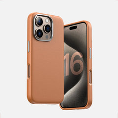 Shockproof Magnetic Luxury Business Leather Case for iPhone