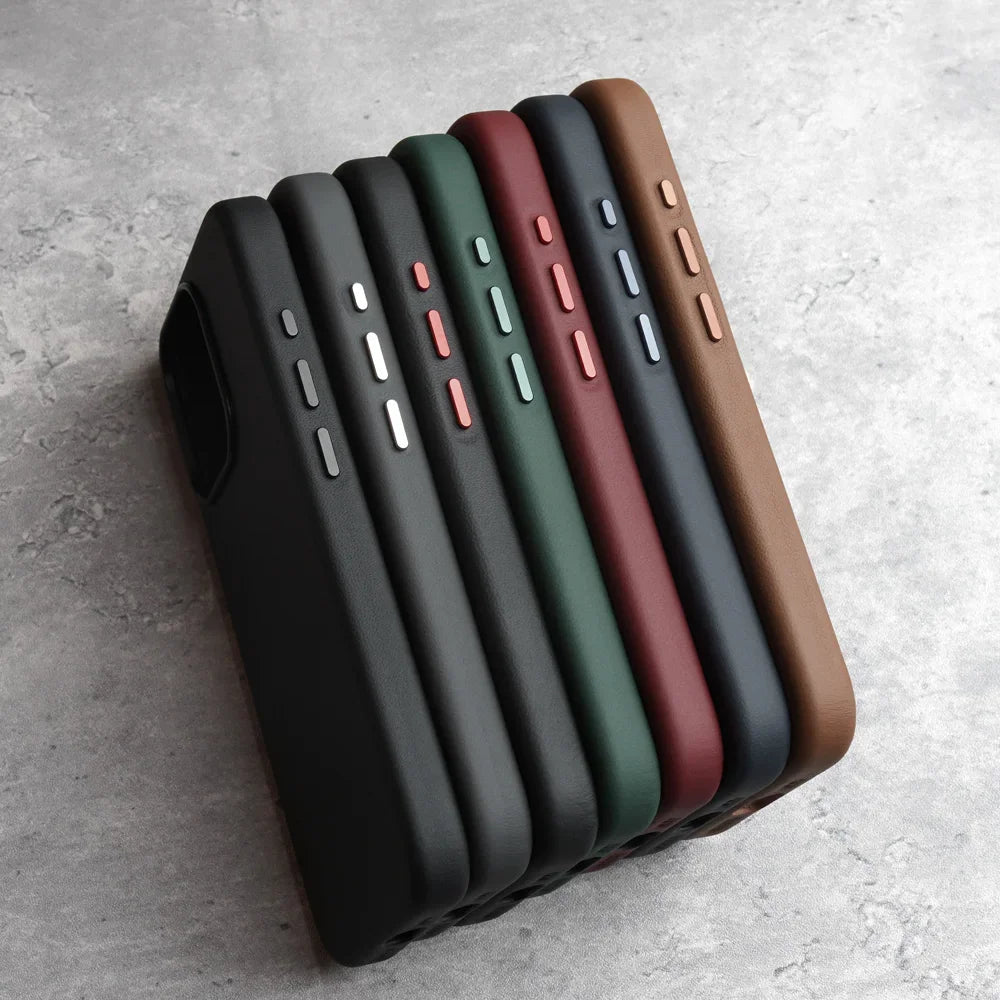 Italian Napa Leather iPhone Case