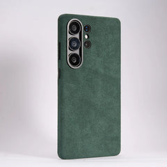 Magnetic Alcantara Case for Samsung Galaxy S25 Ultra