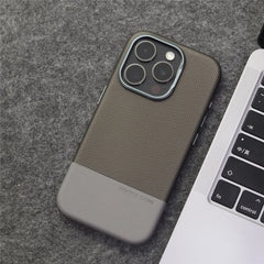 Shockproof Magnetic Wireless Charging Leather Case For iPhone