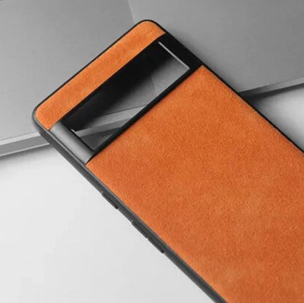 Alcantara Google Pixel Case (Orange)