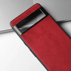 Alcantara Google Pixel Case (Red)