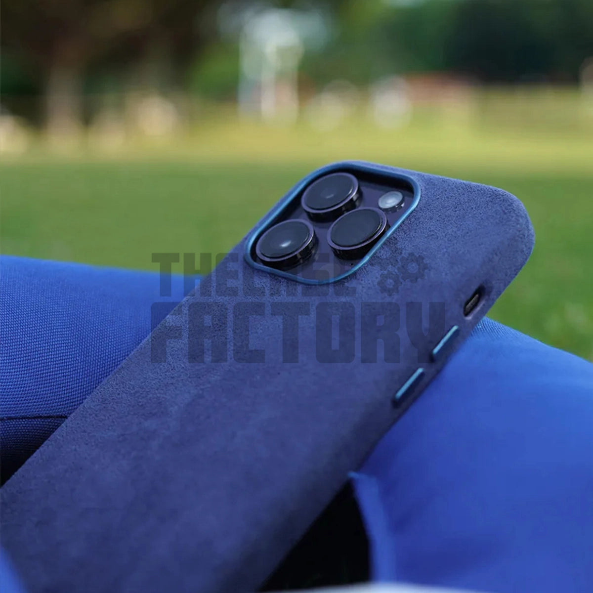 Alcantara Signature iPhone Case (Black)