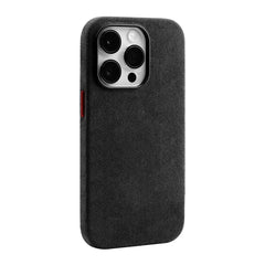 Alcantara Signature iPhone Case (Black)