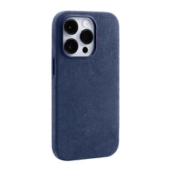 Alcantara Signature iPhone Case (Gray Blue)