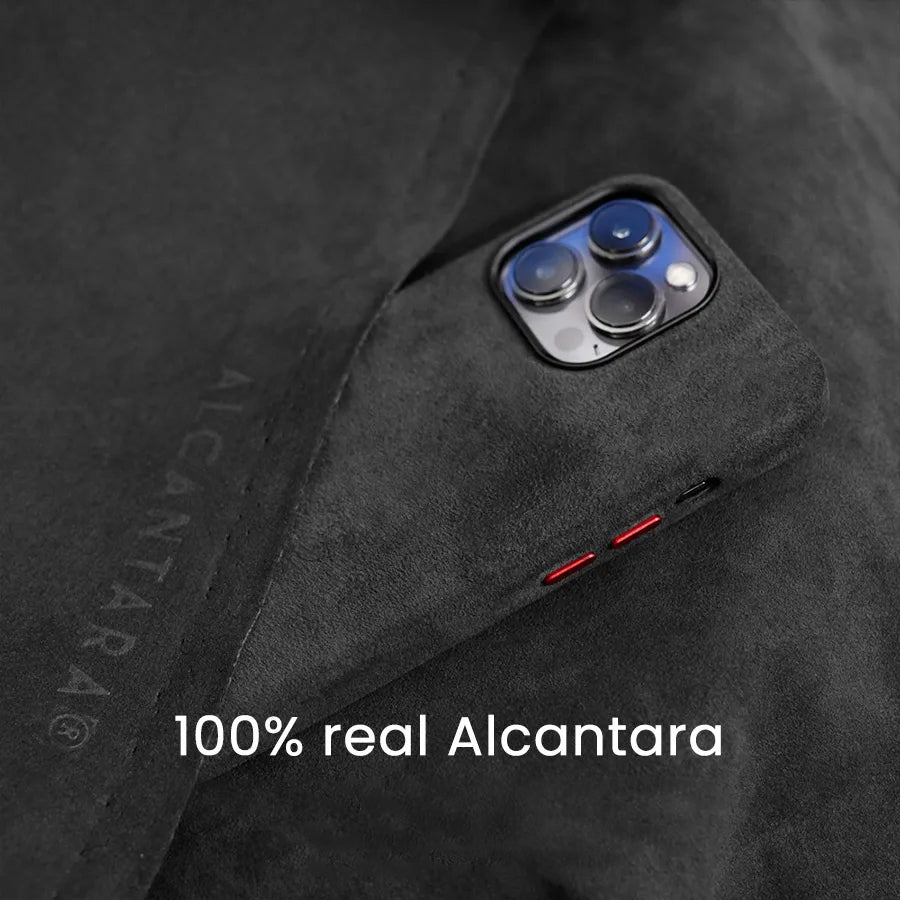 Alcantara Signature iPhone Case (Black)