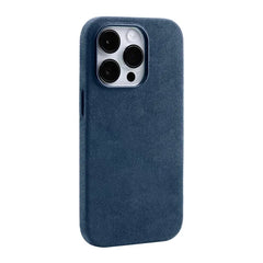 Alcantara Signature iPhone Case (Sea Blue)