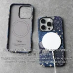 Japanese Sevenberry Cotton Fabric iPhone Case - Image 5