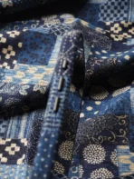 Japanese Sevenberry Cotton Fabric iPhone Case - Image 8