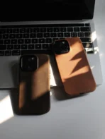 Crazy Horse Genuine Pull-Up Cowhide Leather iPhone Case - Image 9