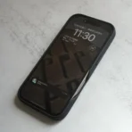 Italian Nappa Leather iPhone Case (Black) - Image 7