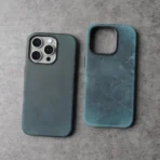 Crazy Horse Genuine Pull-Up Cowhide Leather iPhone Case