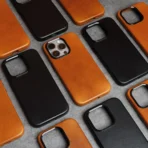 Magnetic Genuine Tanned Cowhide Leather iPhone Case - Image 8