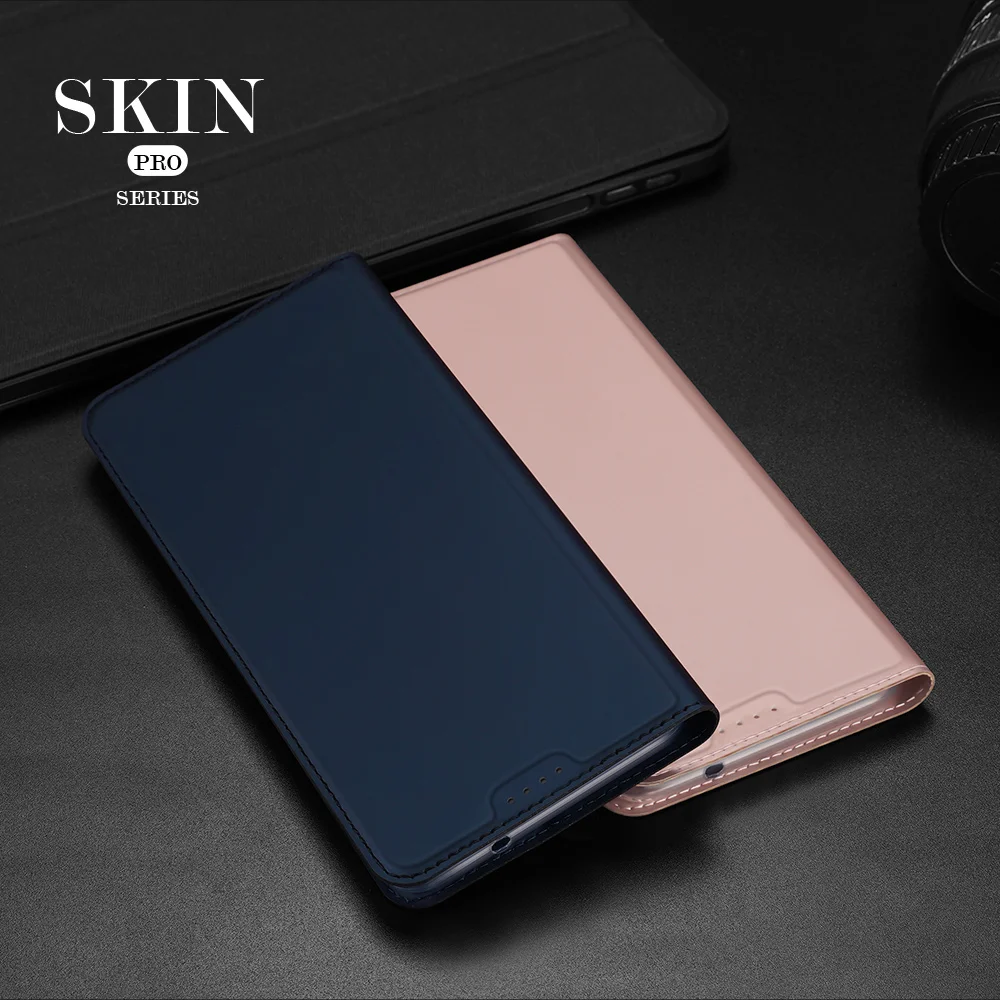 DUX DUCIS Skin Pro Series For Samsung Galaxy S25+ Case Leather Cover Card Holder - Pink 15