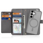LAWA Detachable Magnetic Leather Wallet Case For Galaxy S25 Series Flip Cover by The Case Factory