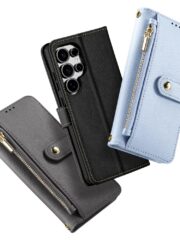 LAWA Detachable Magnetic Leather Wallet Case For Galaxy S25 Series Flip Cover by The Case Factory