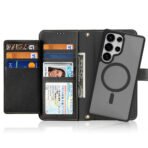 LAWA Detachable Magnetic Leather Wallet Case For Galaxy S25 Series Flip Cover by The Case Factory
