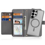 LAWA Detachable Magnetic Leather Wallet Case For Galaxy S25 Series Flip Cover by The Case Factory