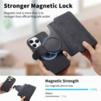 CASENEO Magnetic Detachable 2-in-1 Wallet iPhone Case Leather Cover - Image 6