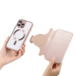 CASENEO Magnetic Detachable 2-in-1 Wallet iPhone Case Leather Cover - RFID Blocking, Built-in Camera Lens Protection - Image 4