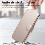 CASENEO Magnetic Detachable 2-in-1 Wallet iPhone Case Leather Cover - RFID Blocking, Built-in Camera Lens Protection - Image 7