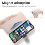 CASENEO Magnetic Detachable 2-in-1 Wallet iPhone Case Leather Cover - RFID Blocking, Built-in Camera Lens Protection - Image 11
