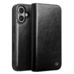 Premium Cowhide Leather Wallet Flip iPhone Case by The Case Factory