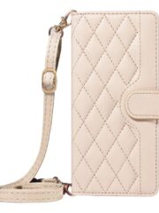 Crossbody Swappable Wrist Strap Leather Wallet iPhone Case by The Case Factory