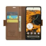 RFID Blocking Card Holder Leather Flip Case For Google Pixel by The Case Factory