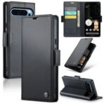 RFID Blocking Card Holder Leather Flip Case For Google Pixel Black by The Case Factory