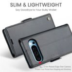 RFID Blocking Card Holder Leather Flip Case For Google Pixel by The Case Factory