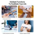 LAWA Detachable Magnetic Leather Wallet Case For iPhone Flip Cover by The Case Factory