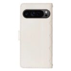 Shoulder & Wrist Strap Rhombus Leather Wallet Case For Google Pixel by The Case Factory
