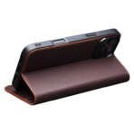 Premium Cowhide Leather Wallet Flip iPhone Case by The Case Factory