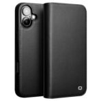 Premium Cowhide Leather Wallet Flip iPhone Case by The Case Factory