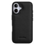 Melkco Back-Wrap Bovine Leather iPhone Case Black by The Case Factory