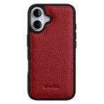 Melkco Back-Wrap Bovine Leather iPhone Case Red by The Case Factory
