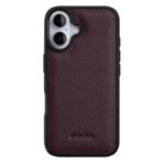 Melkco Back-Wrap Bovine Leather iPhone Case Purple by The Case Factory