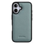 Melkco Back-Wrap Bovine Leather iPhone Case Linen Blue by The Case Factory