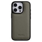 Melkco Back-Wrap Bovine Leather iPhone Case Gray by The Case Factory