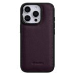 Melkco Back-Wrap Bovine Leather iPhone Case Purple by The Case Factory