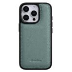 Melkco Back-Wrap Bovine Leather iPhone Case Linen Blue by The Case Factory