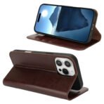 Crazy Horse Texture Leather Wallet iPhone Case by The Case Factory