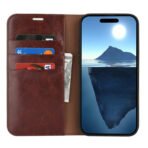Crazy Horse Texture Leather Wallet iPhone Case by The Case Factory
